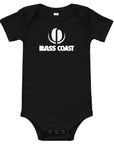 Bass Coast Eco Baby Onesie -black/white/pink/yellow