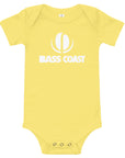Bass Coast Eco Baby Onesie -black/white/pink/yellow