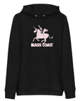 Soft Eco Unicorn Hoodie pink/black