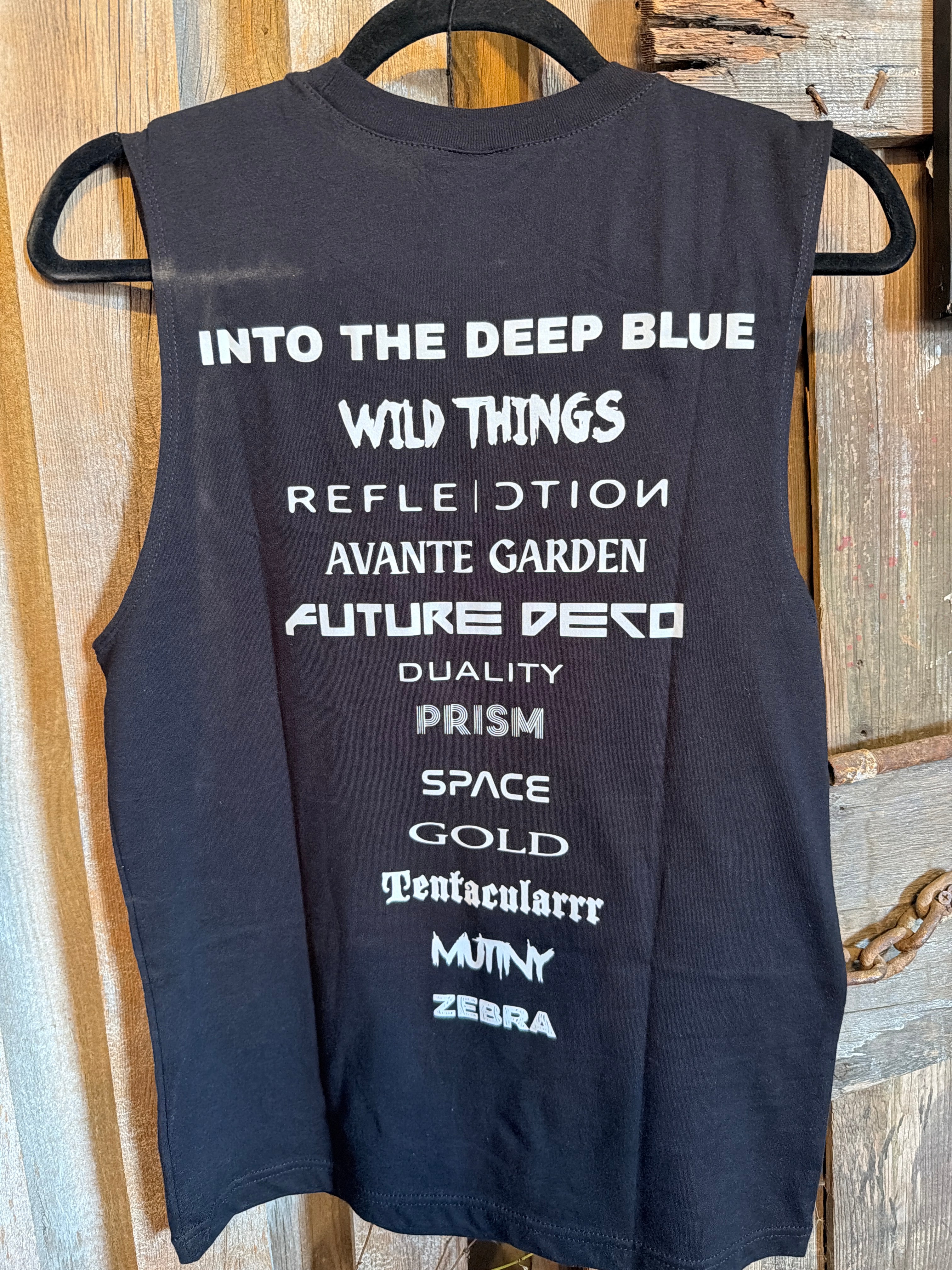 Tank Top Theme Line Up Black - Dust & Beau