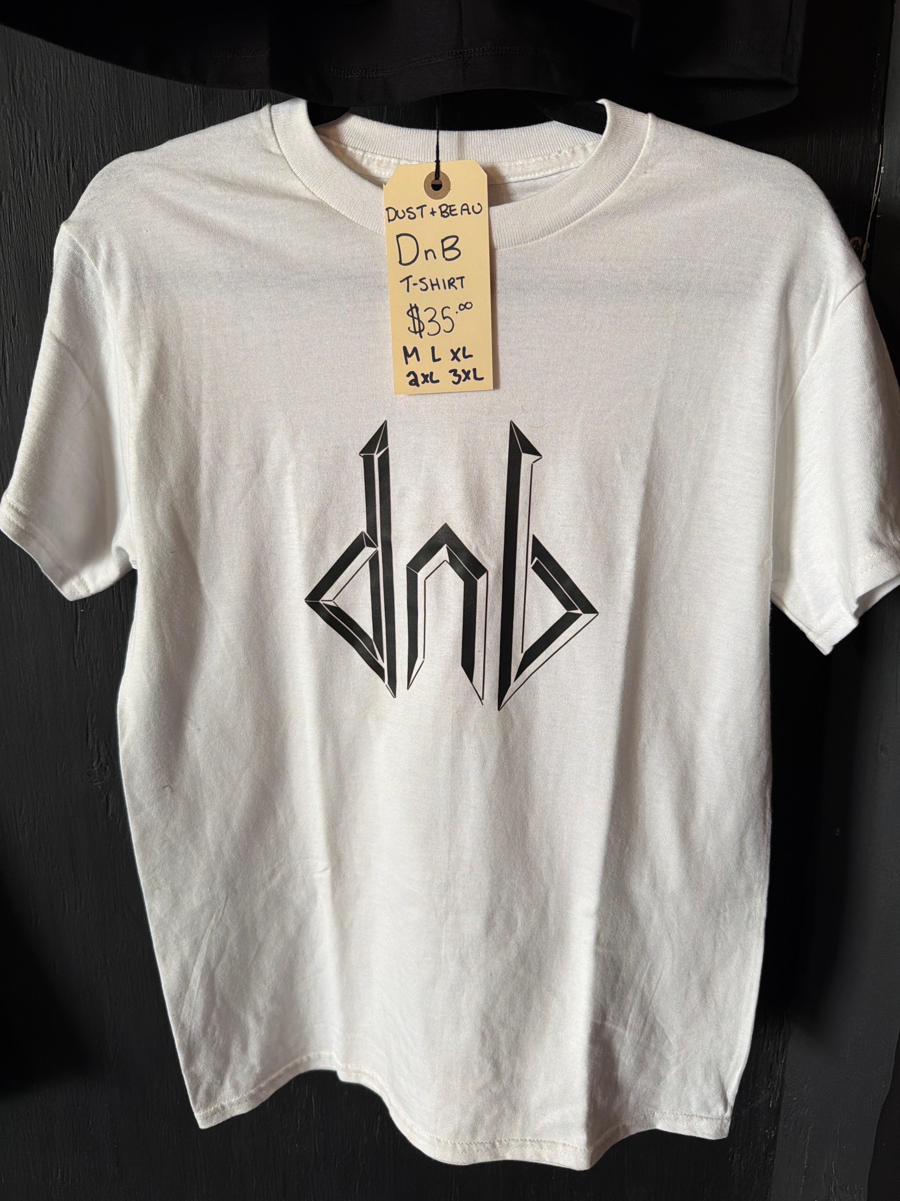 T-Shirt D+B White - Dust & Beau