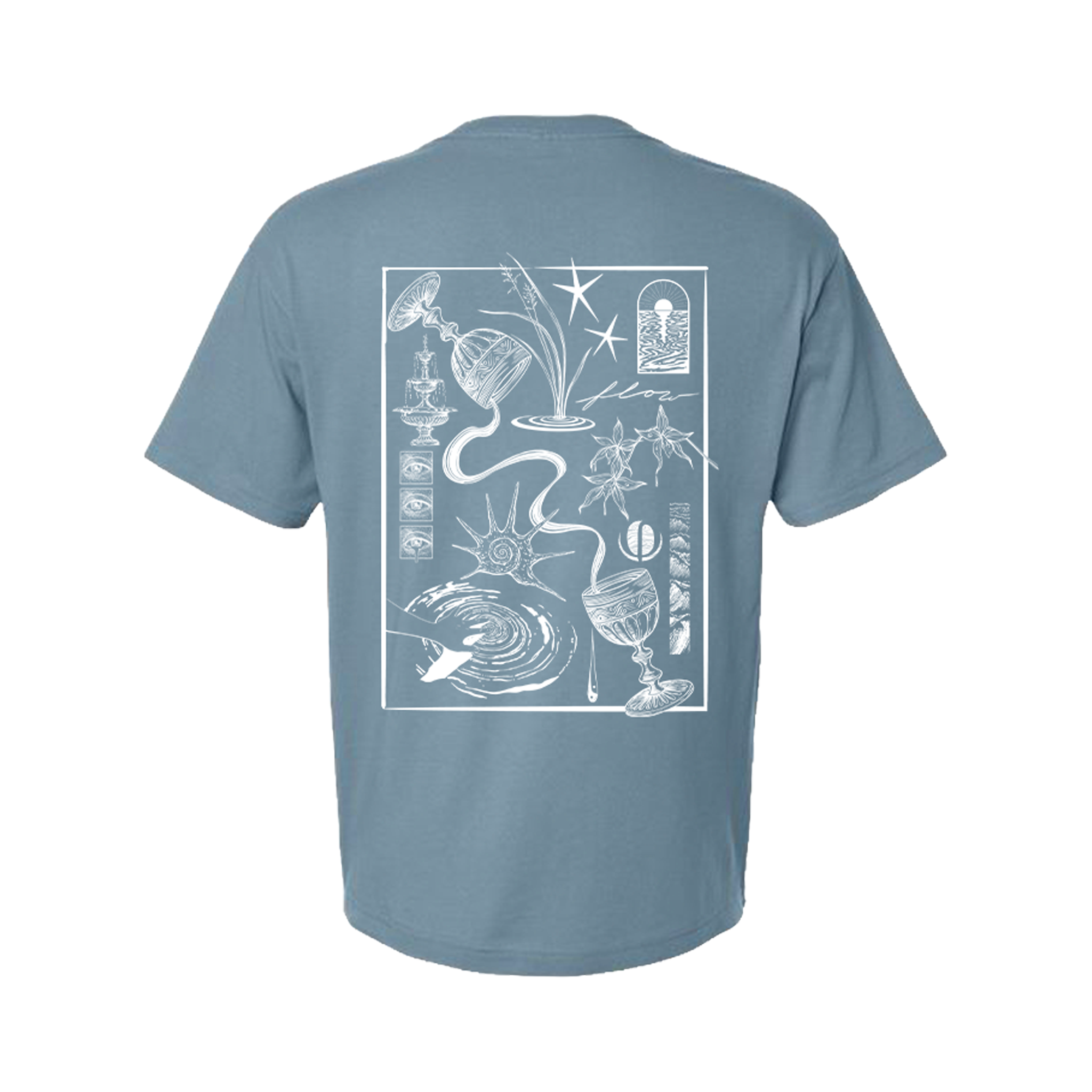 Bass Coast x Alex Moon Blue T-Shirt