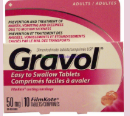 Gravol - 10 Pack