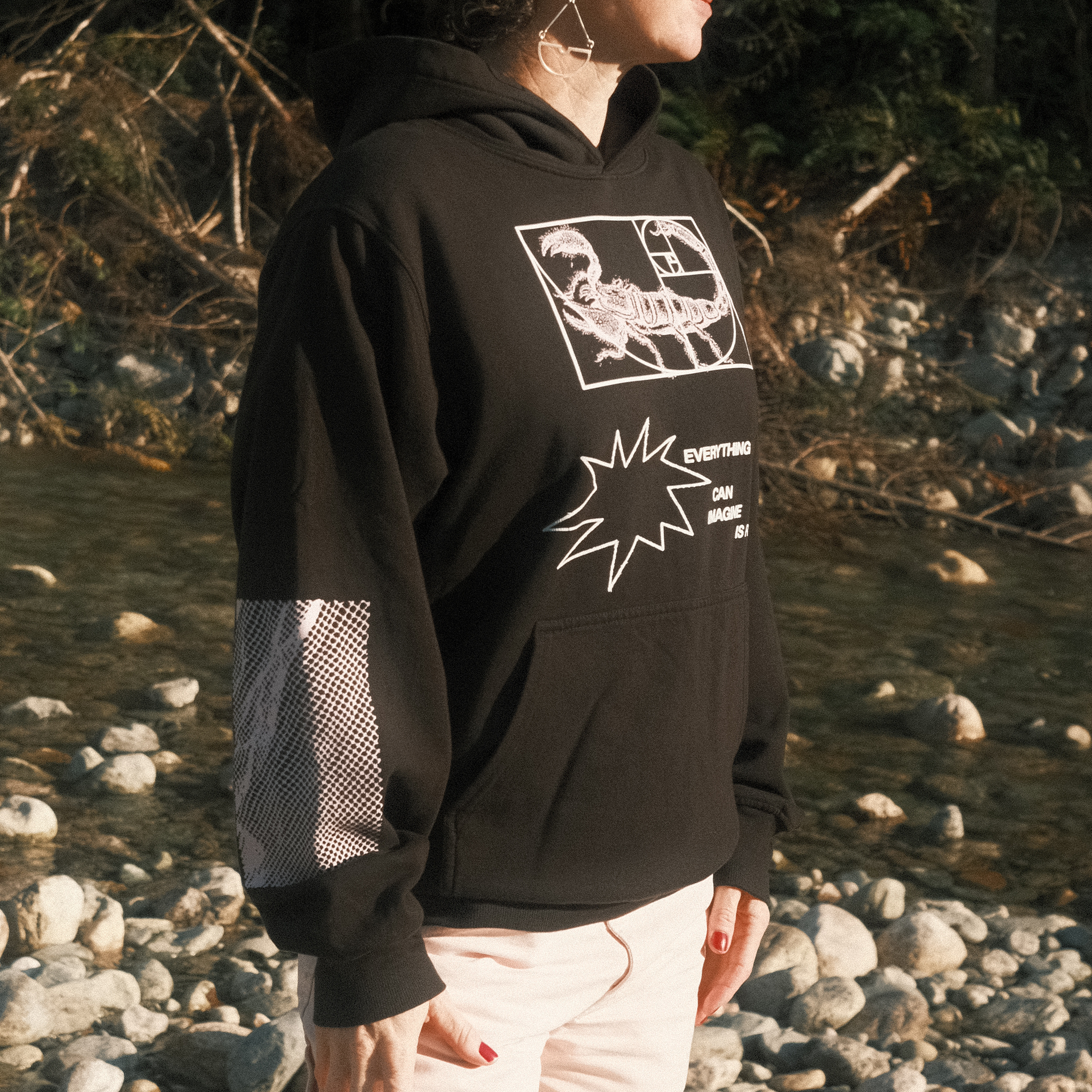 Bass Coast Test Print Hoodie