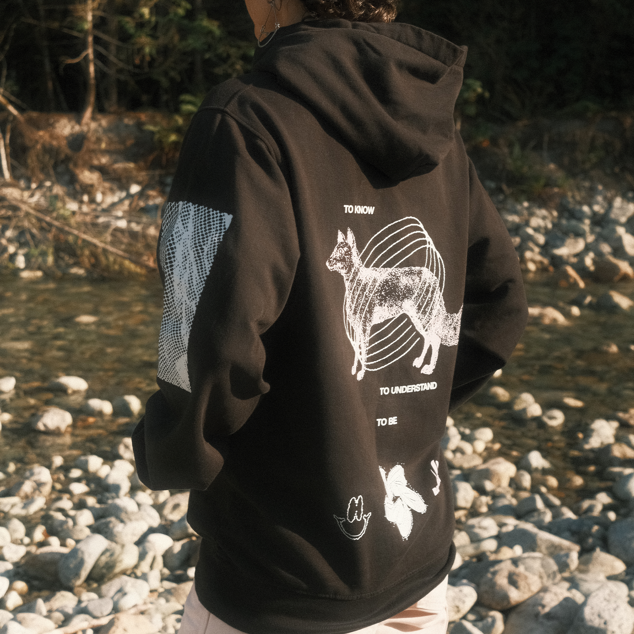 Bass Coast Test Print Hoodie