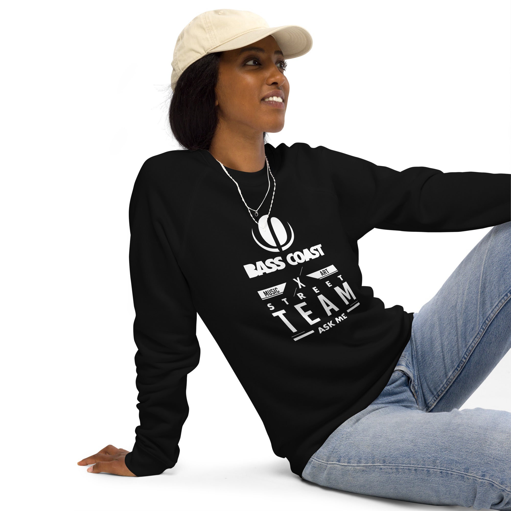 Street Team 2026: Unisex Organic Raglan Sweatshirt