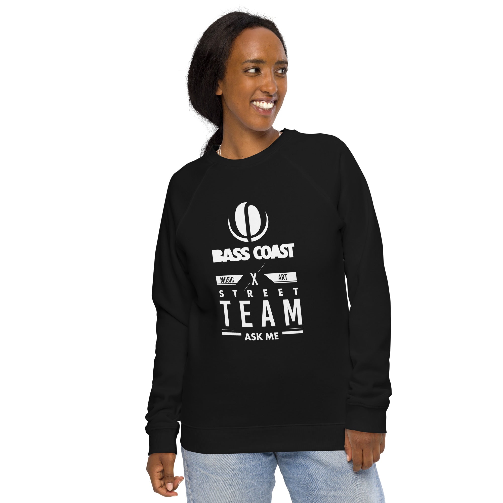 Street Team 2026: Unisex Organic Raglan Sweatshirt