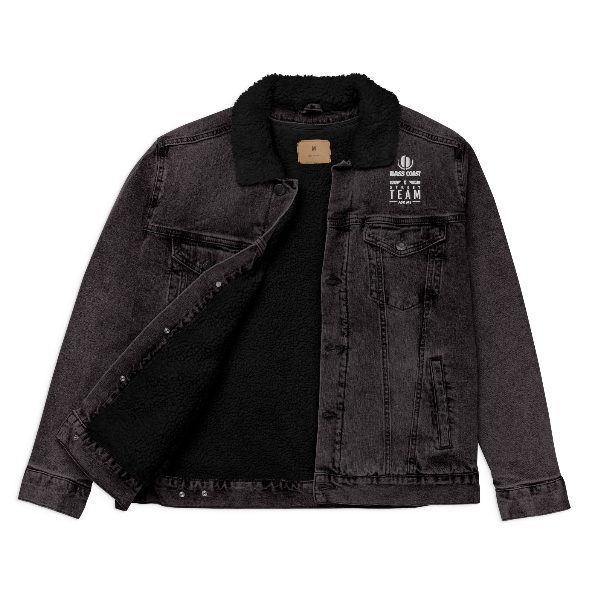 Street Team 2026 -  Unisex Denim Sherpa Jacket