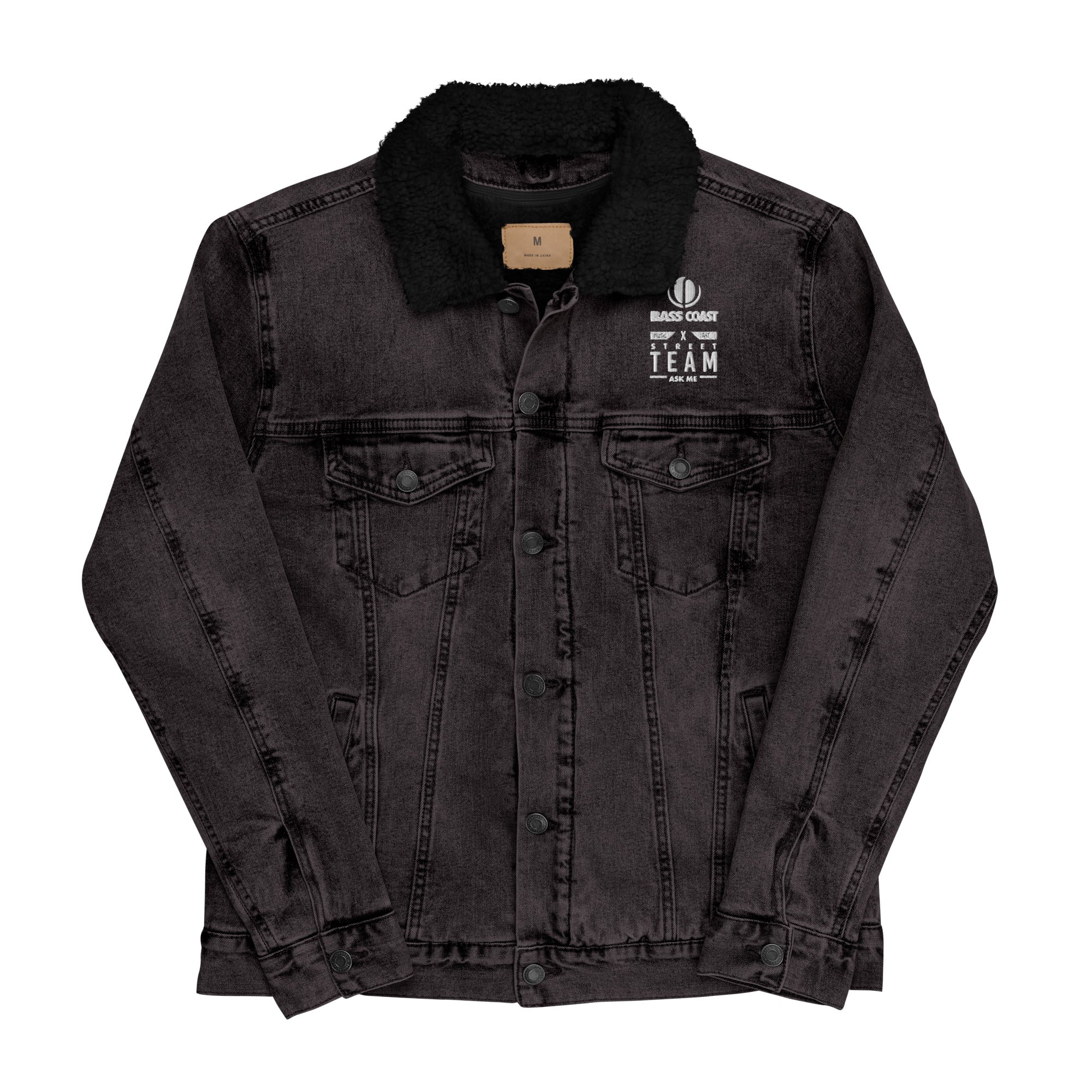 Street Team 2026 -  Unisex Denim Sherpa Jacket
