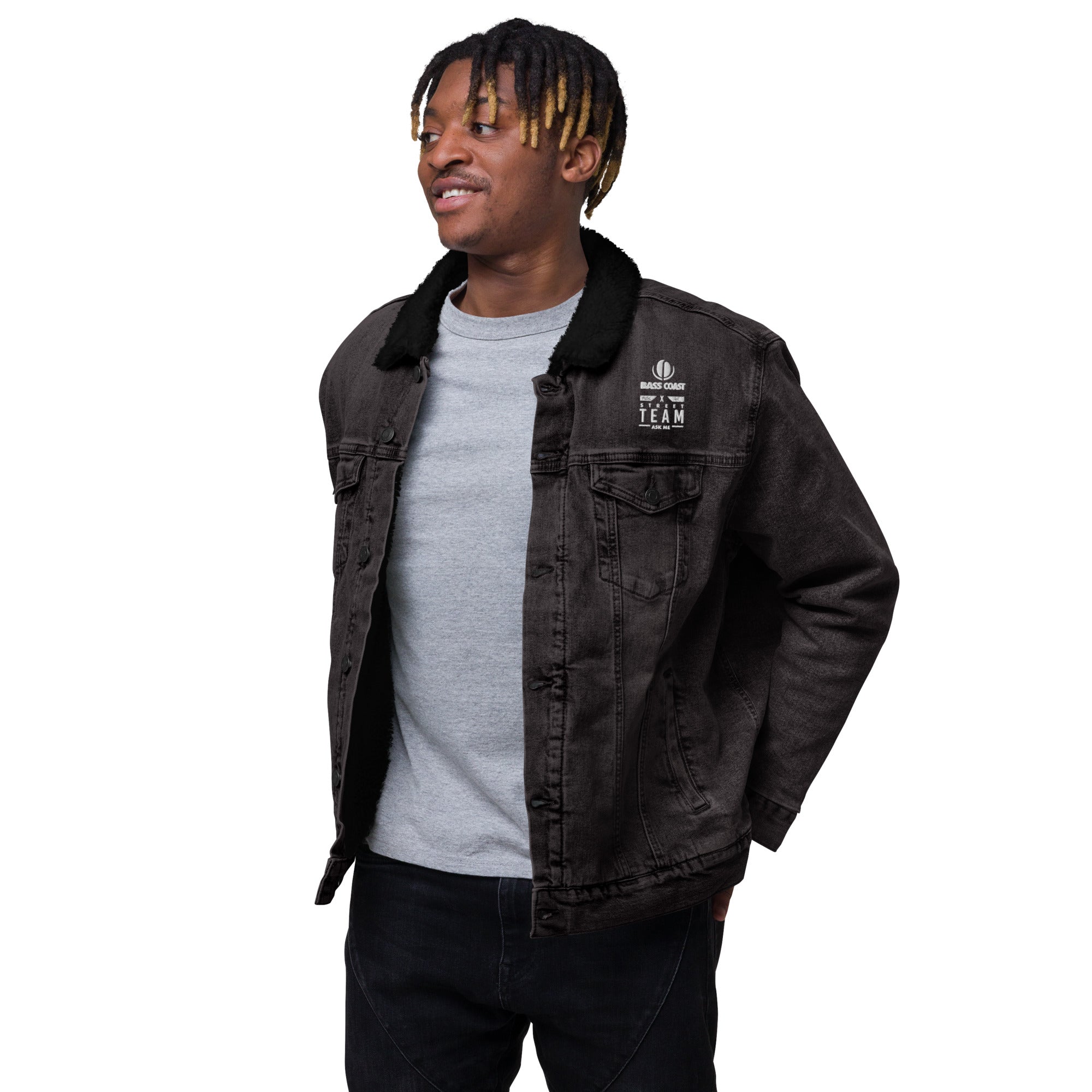 Street Team 2026 -  Unisex Denim Sherpa Jacket
