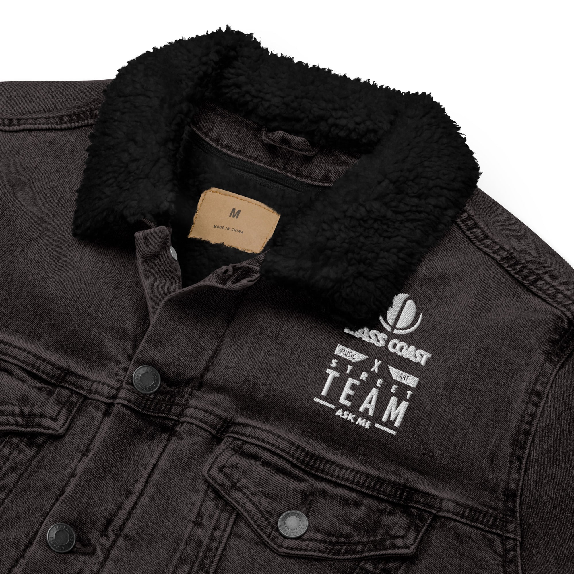 Street Team 2026 -  Unisex Denim Sherpa Jacket