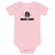 Bass Coast Eco Baby Onesie -black/white/pink/yellow