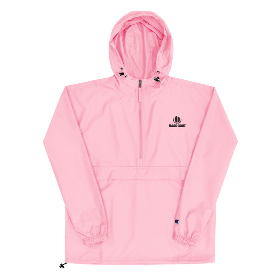 Packable Champion Jacket - pink/black/white